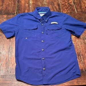 Kid’s Magellan Blue Short Sleeve Shirt